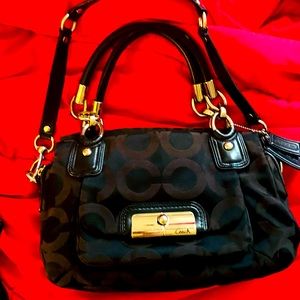 Black Coach handbag
